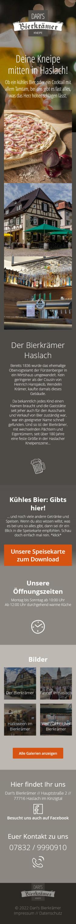 Dari's Bierkrämer Samrtphone